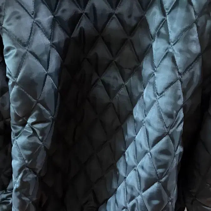 [BUNJANG] Minimalist Oversized Stadium Jacket Dark Green L / 미니멀 오버핏 스타디움 자켓 다크그린 L
