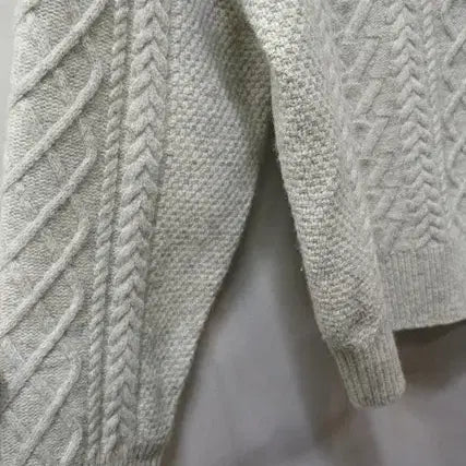 [BUNJANG] Studio Tomboy Cable Knit Sweater / 스튜디오톰보이 케이블 니트 F