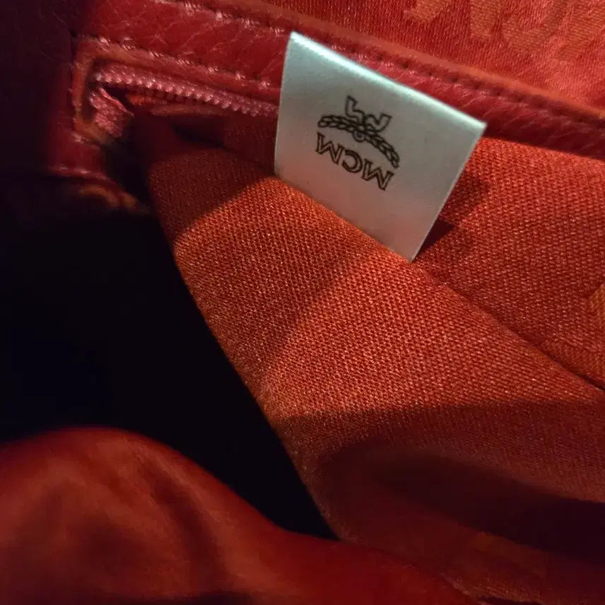 [BUNJANG] MCM Visetos Pink Backpack / MCM 핑크색 백팩 가방
