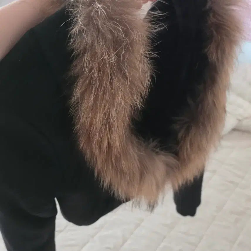 [BUNJANG] Pale Jade Wolf Joe Hooded Zip-up Jacket / 페일제이드 울프 조 후드집업 블랙 s사이즈