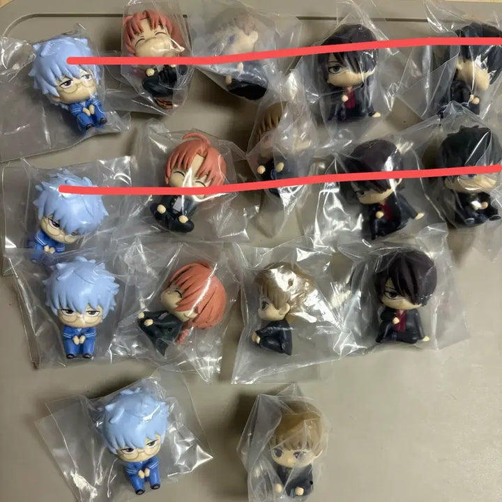 [BUNJANG] Gintama 3Z Ginpachi-Sensei Machiboke Figure (Gintoki/Sogo/Kamui/Shinsuke) / 은혼 삼젯 마치보케 긴파치 선생 (긴토키/소고/카무이/신스케)