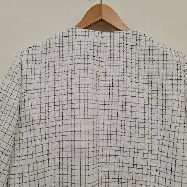 [SOLD OUT] 모조에스핀 반팔 트위드 자켓