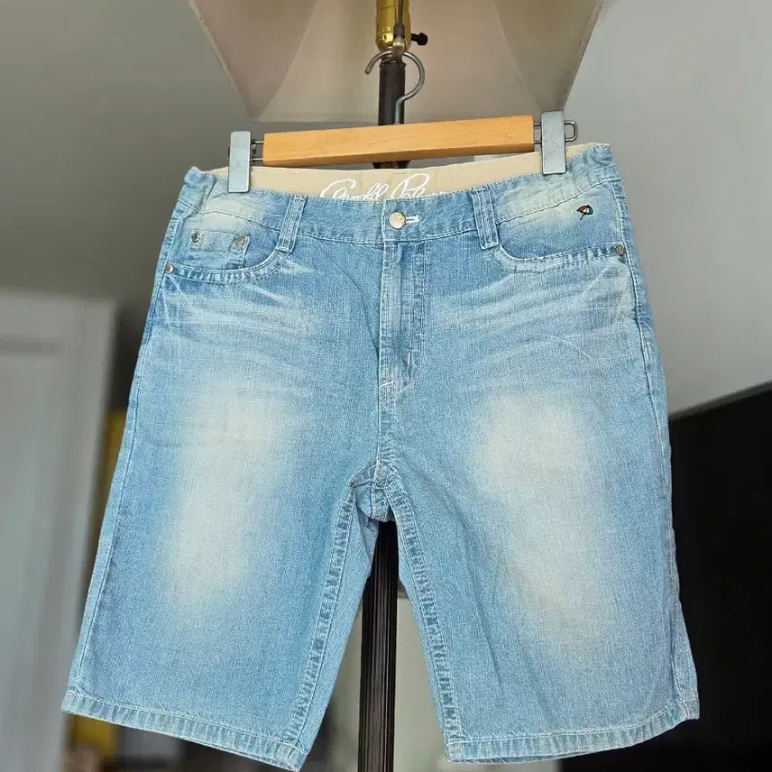 [BUNJANG] Arnold Palmer Denim Shorts / 아놀드파마 데님 반바지55-66