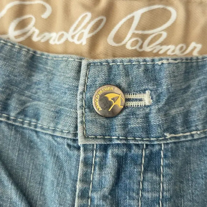 [BUNJANG] Arnold Palmer Denim Shorts / 아놀드파마 데님 반바지55-66