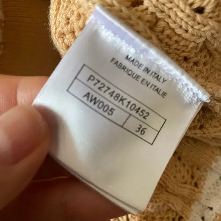 [BUNJANG] Imported Cotton Knit Cardigan / 새제품 수입 면100 고급스런 봄 니트 가디건 36사이즈
