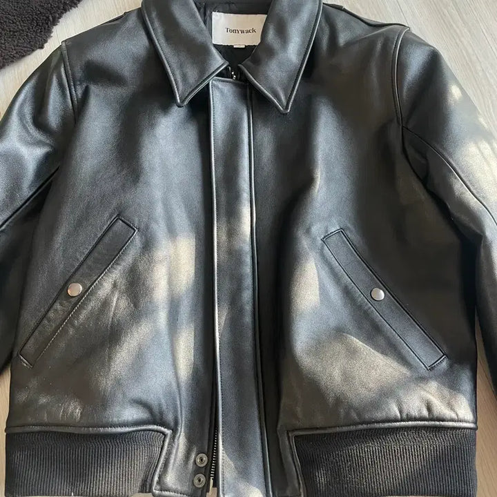 [BUNJANG] Tonywex Shearling Leather Jacket / 토니웩