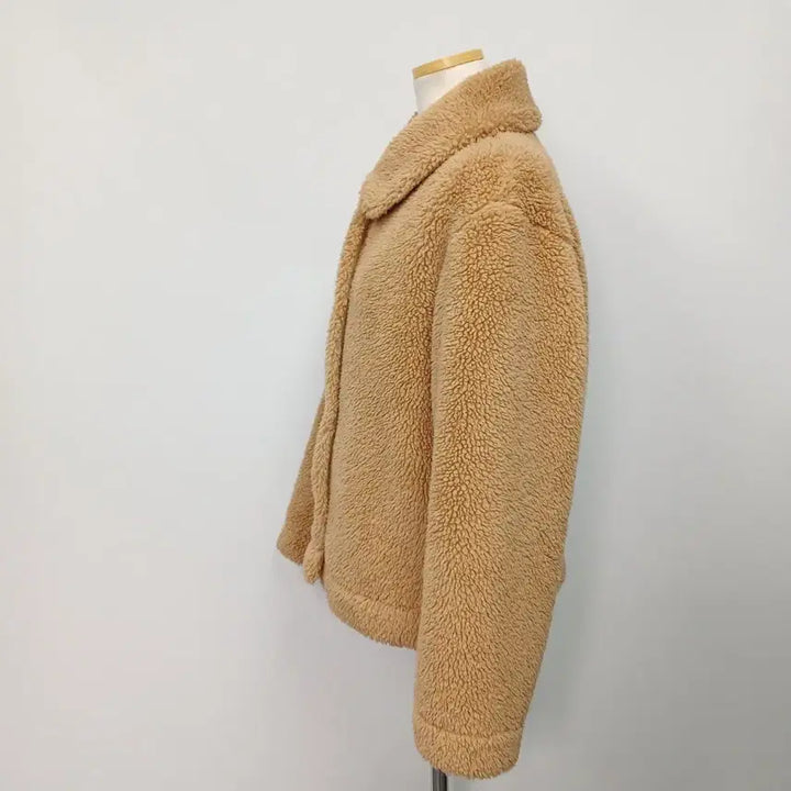 [BUNJANG] Uniqlo Fleece Collar Jacket (Size 66) / 유니클로 양털 카라 플리스 자켓 66