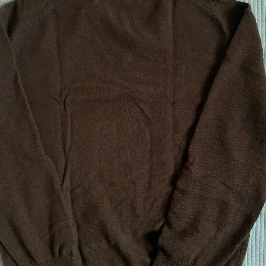 [SOLD OUT] BROWNYARD 브라운 브이넥 니트 브라운 3사이즈