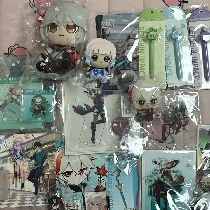 [BUNJANG] Genshin Impact Kazuha Bundle Set / 네고가능 원신 카즈하 위주 굿즈 탈덕처분 일괄
