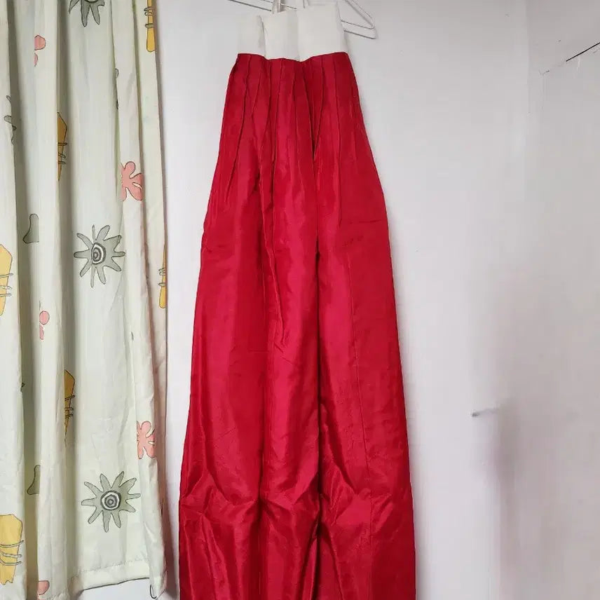 [BUNJANG] Geumdanje Traditional Korean Hanbok Set / 금단제 한복 풀세트 색동 저고리 붉은 치마90~95
