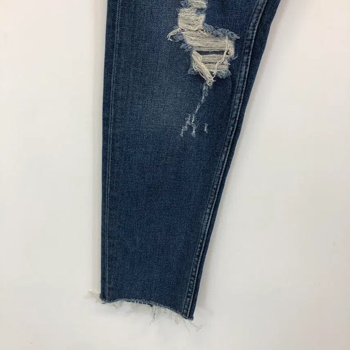 [BUNJANG] ZARA Original Damage Cutting Denim Jeans / 자라 오리지널 데미지 컷팅데님진 34 인치