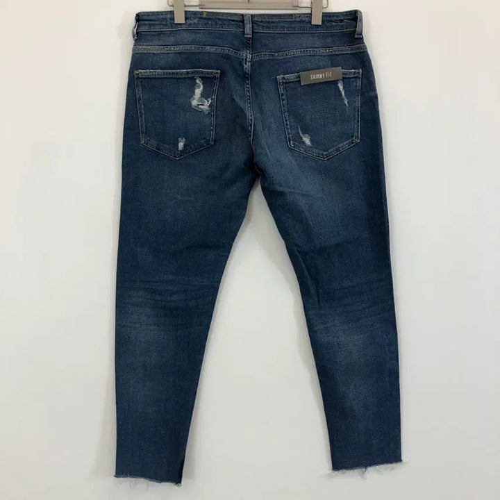 [BUNJANG] ZARA Original Damage Cutting Denim Jeans / 자라 오리지널 데미지 컷팅데님진 34 인치