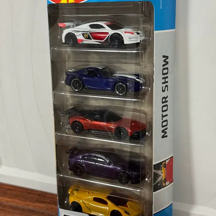[BUNJANG] Hot Wheels Motor Show 5-Pack / 핫휠 모터쇼 5팩 새상품 - 구성 우수