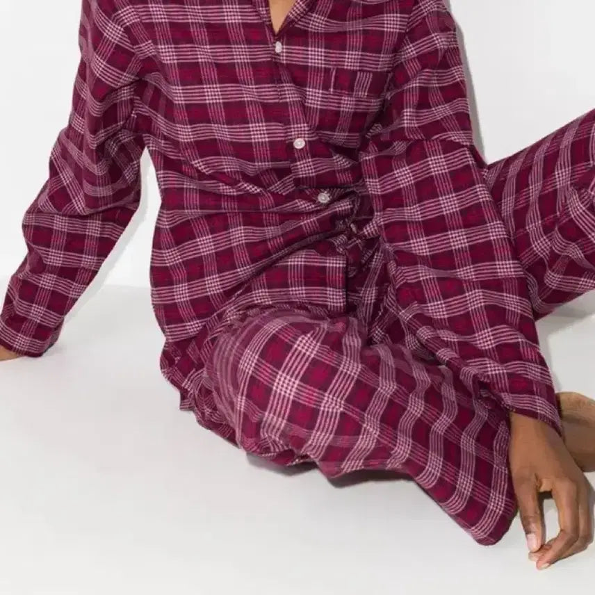 [BUNJANG] Tekla Checked Pajama Pants / 테클라 tekla 잠옷바지