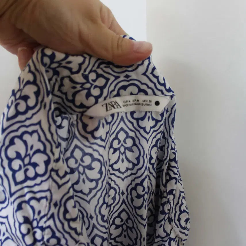 [BUNJANG] [정품] 자라(ZARA) 여성 캐주얼 신상 셔츠 원피스 M 상상샵 / [정품] 자라(ZARA) 여성 캐주얼 신상 셔츠 원피스 M 상상샵