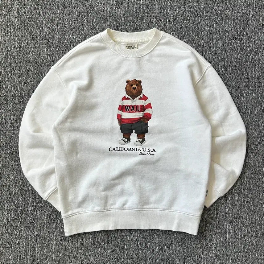 [SOLD OUT] 후아유 곰돌이 맨투맨