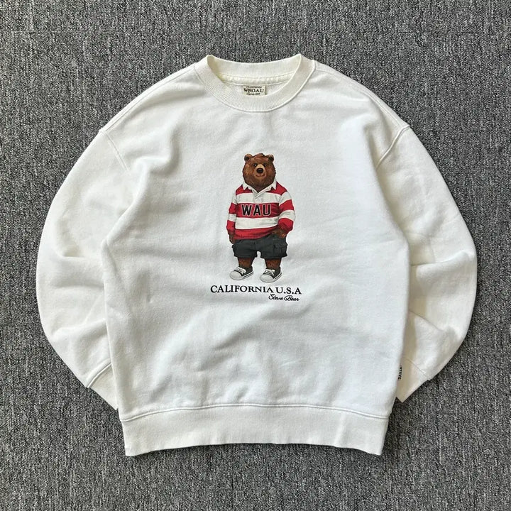 [SOLD OUT] 후아유 곰돌이 맨투맨