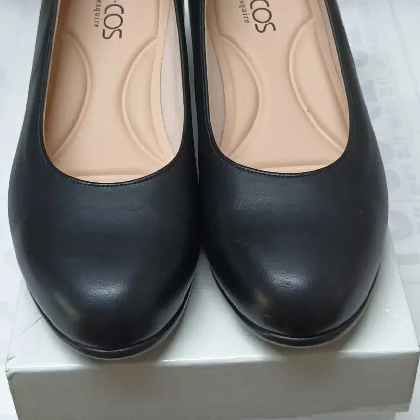 [BUNJANG] ESQUIRE EC-COS Black Pumps / 새거수준)에스콰이아 EC-COS 블랙 펌프스 구두