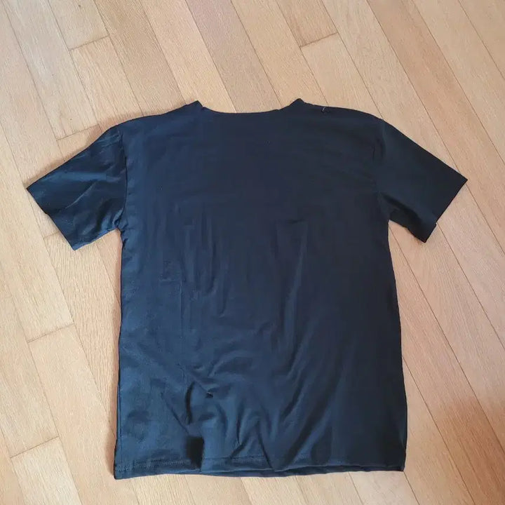 [BUNJANG] Unbranded Black Knit Top / 댄스복 등 반팔 니트티