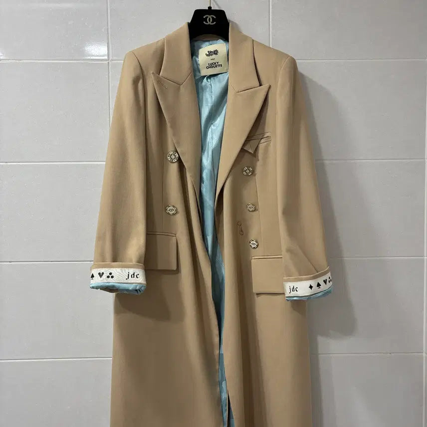 [BUNJANG] Lucky Chouette Long Jacket / 럭키슈에뜨 롱 자켓