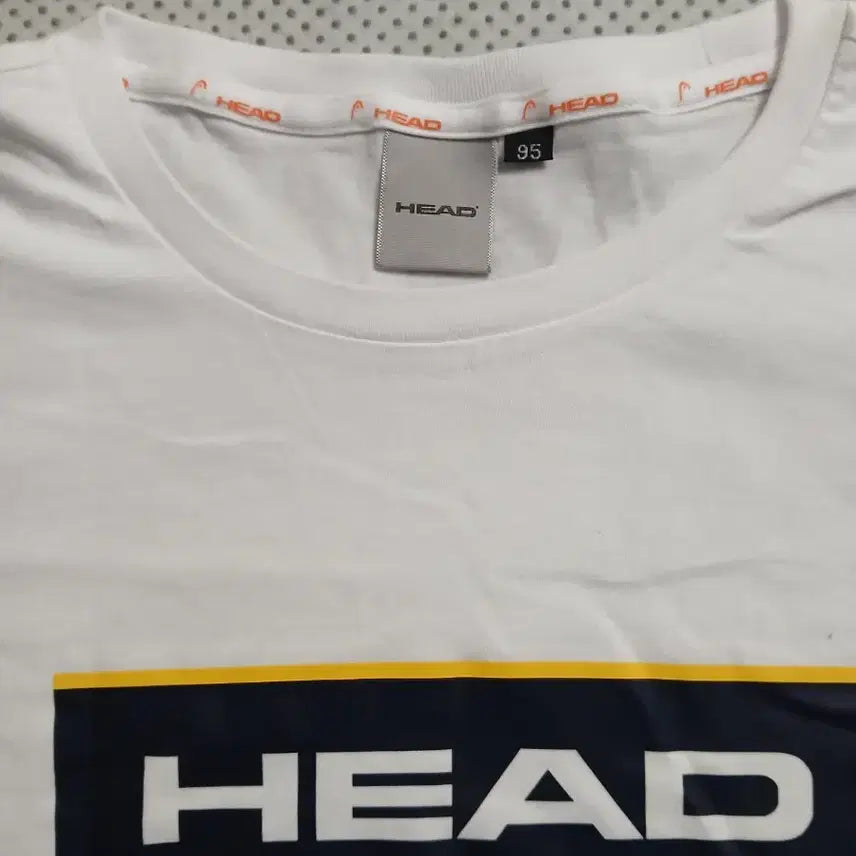 [BUNJANG] HEAD White Short-Sleeve T-Shirt / HEAD 헤드 흰색 반팔 티셔츠