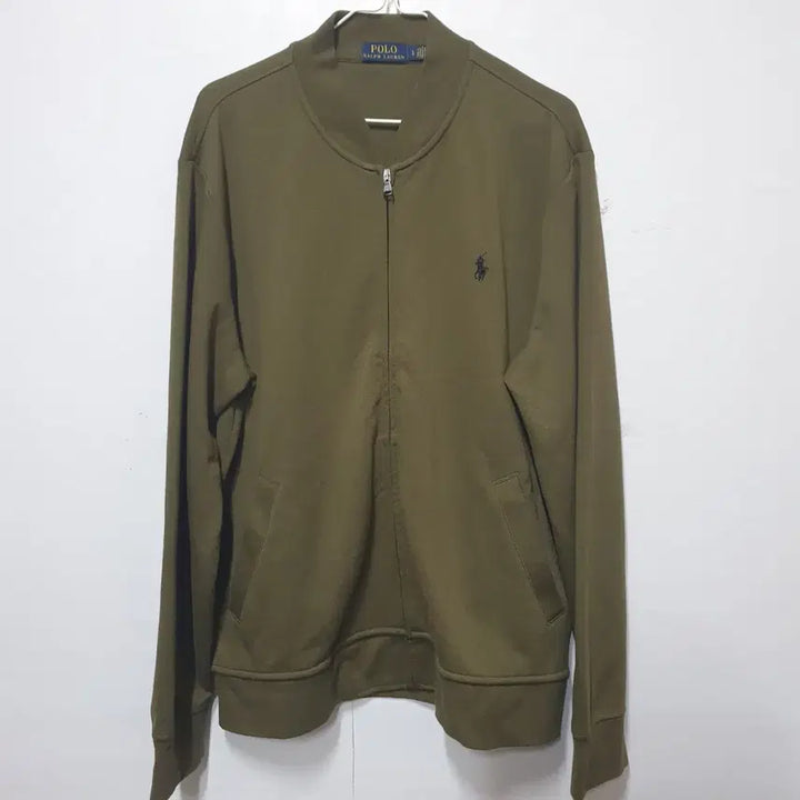 [BUNJANG] Polo Ralph Lauren Khaki Zip-up Jacket / 폴로 랄프로렌 카키색 집업 자켓
