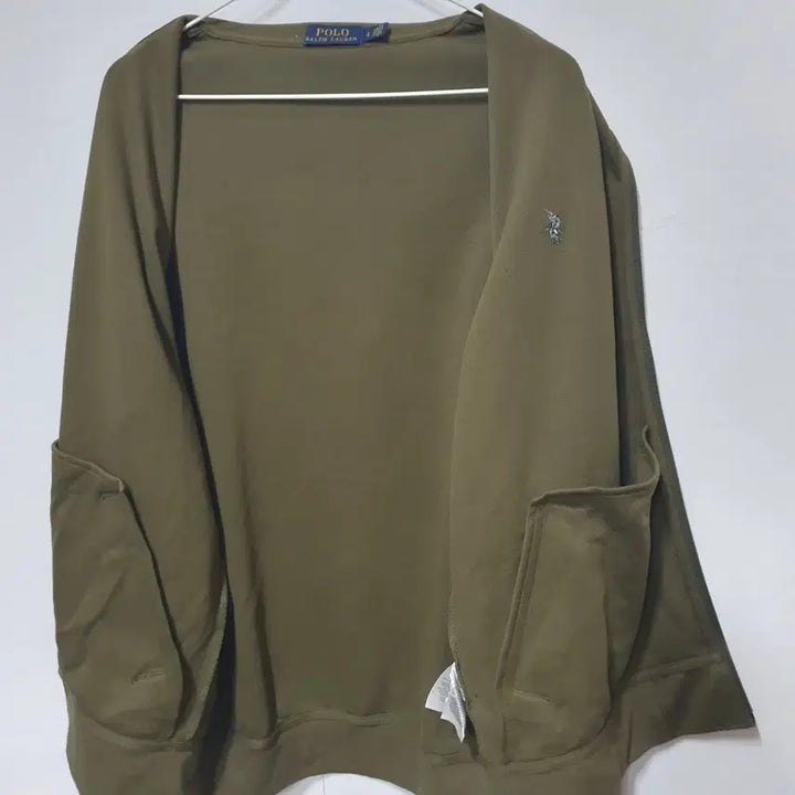 [BUNJANG] Polo Ralph Lauren Khaki Zip-up Jacket / 폴로 랄프로렌 카키색 집업 자켓