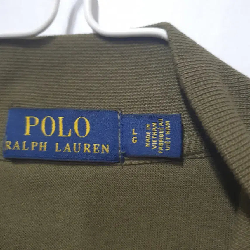 [BUNJANG] Polo Ralph Lauren Khaki Zip-up Jacket / 폴로 랄프로렌 카키색 집업 자켓