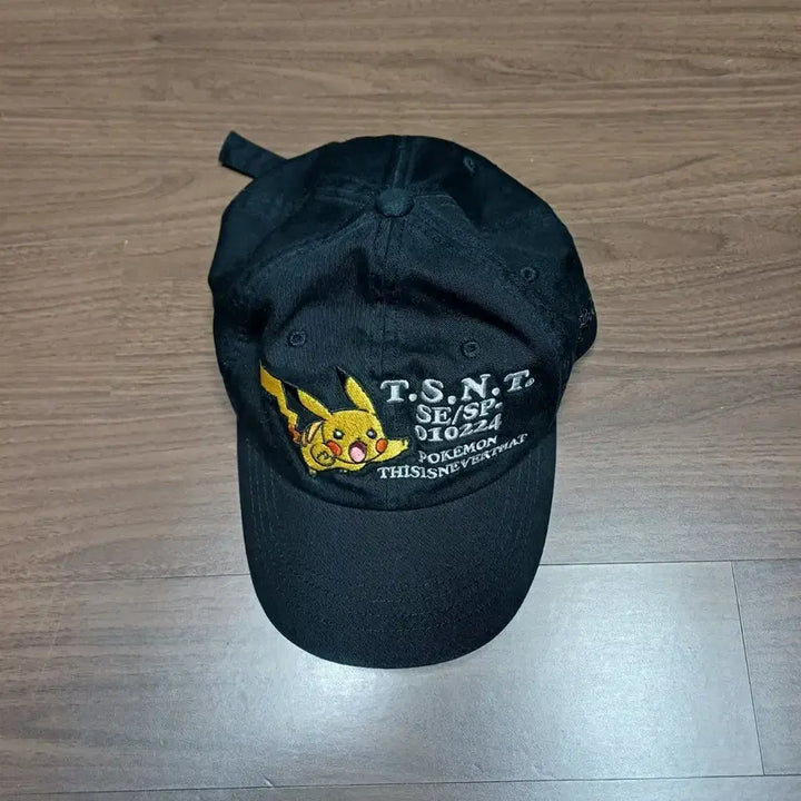 [BUNJANG] Thisisneverthat Pokémon Pikachu Black Ball Cap / 디스이즈네버댓 포켓몬 피카츄 볼캡 블랙