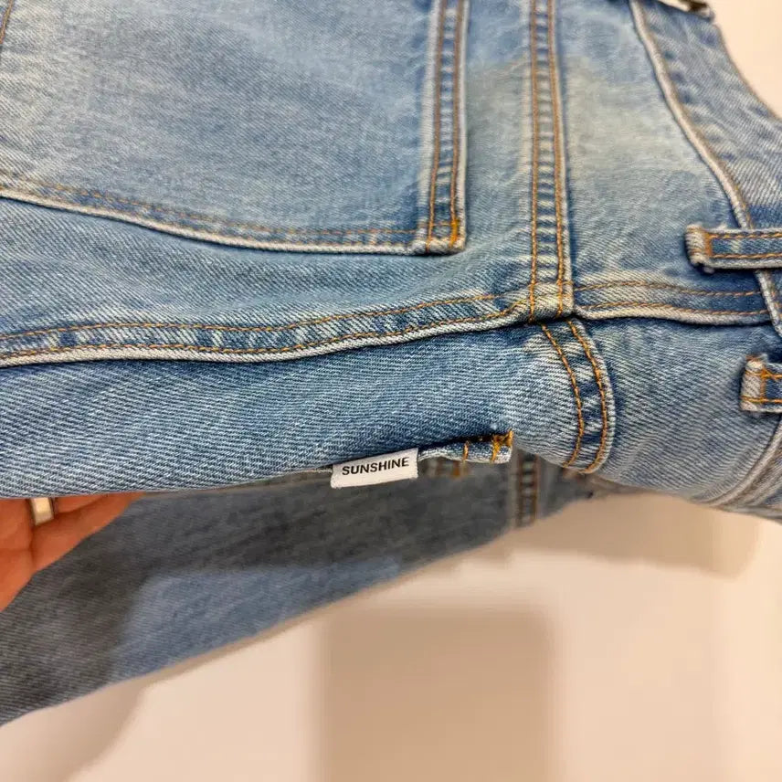 [BUNJANG] Youth Wide Denim Light Blue S / [S] 유스 와이드 데님 라이트블루