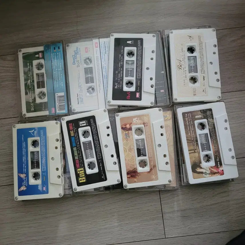 [BUNJANG] BoA Korean Album Cassette Tape Bundle Set / 보아 (BoA) 한국 앨범 카세트 테이프 일괄