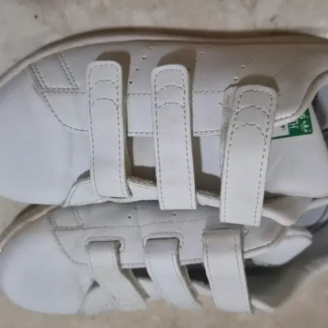 [BUNJANG] Adidas Stan Smith White/Green Sneakers / 아디다스 스탠스미스 흰/초 운동화