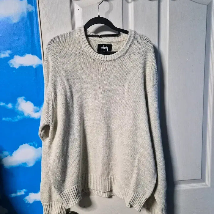 [BUNJANG] Stussy Surferman Knit L / 스투시 서퍼맨 니트 L