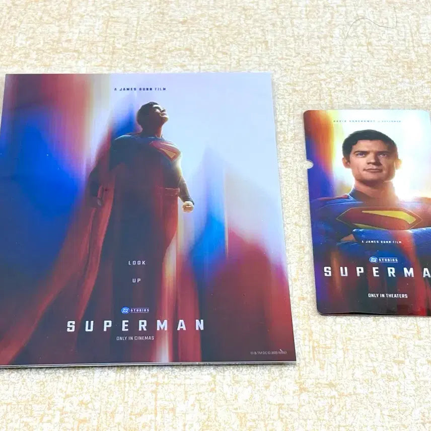 [BUNJANG] Superman Art Card Special Ticket Set / 슈퍼맨 아트카드 스페셜 티켓