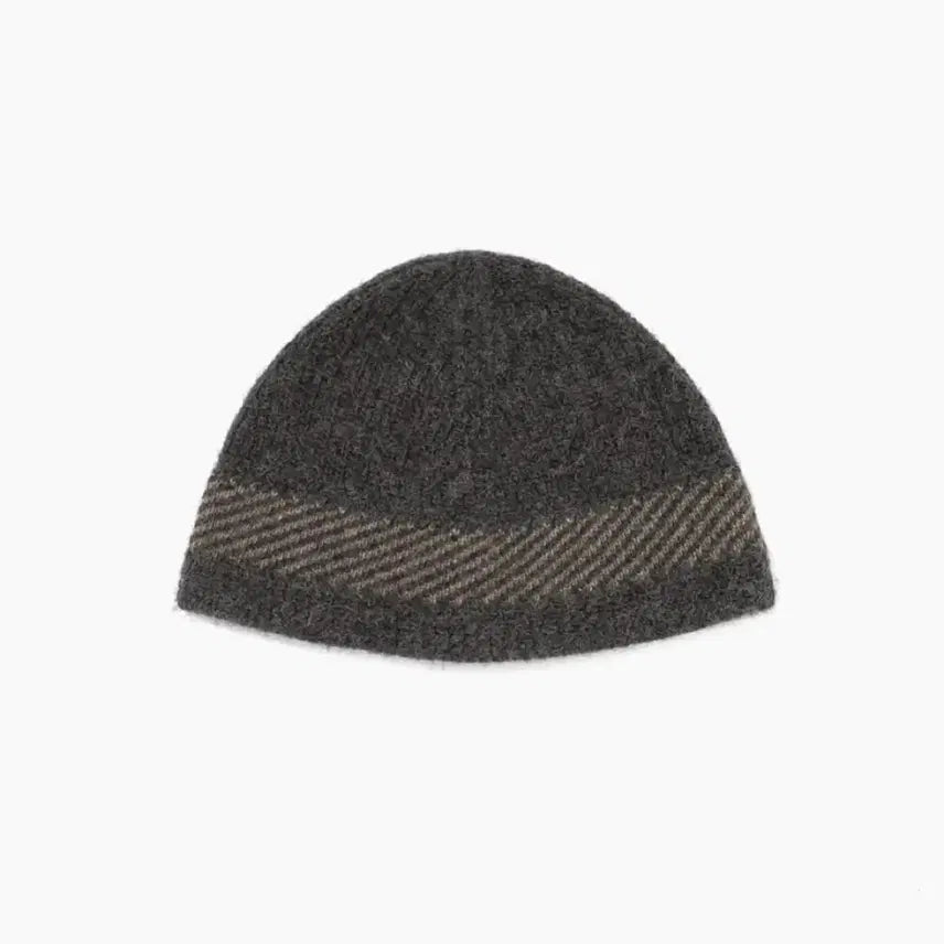 [BUNJANG] Kakis Mod Knit Hat Charcoal / 카키스 Mod Knit Hat 모드 니트 비니 햇 차콜
