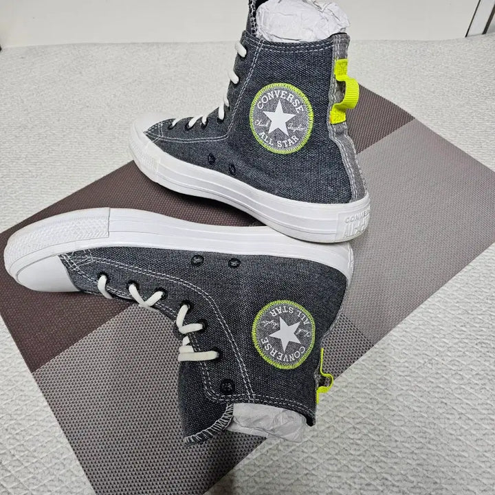 [BUNJANG] Converse All Star Denim High Top Sneakers / 컨버스 올스타 하이 데님. 컨버스 올스타 하이탑