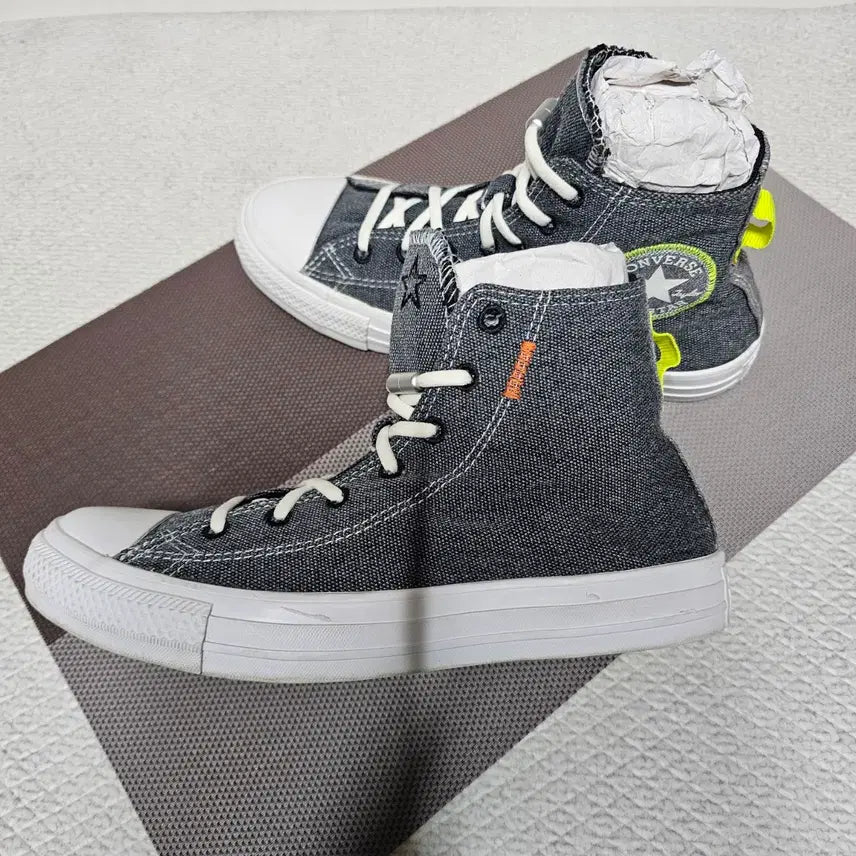[BUNJANG] Converse All Star Denim High Top Sneakers / 컨버스 올스타 하이 데님. 컨버스 올스타 하이탑