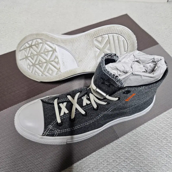 [BUNJANG] Converse All Star Denim High Top Sneakers / 컨버스 올스타 하이 데님. 컨버스 올스타 하이탑