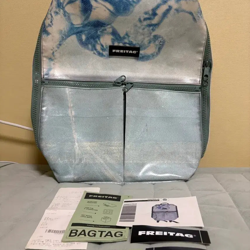 [BUNJANG] Freitag Fringe F49 Wave Backpack / 프라이탁 백팩 프린지 fringe F49 파도