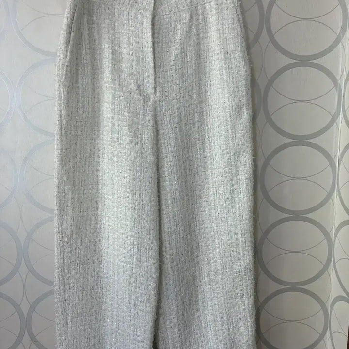 [BUNJANG] OBZEE Tweed Pants White / OBZEE 바지 화이트