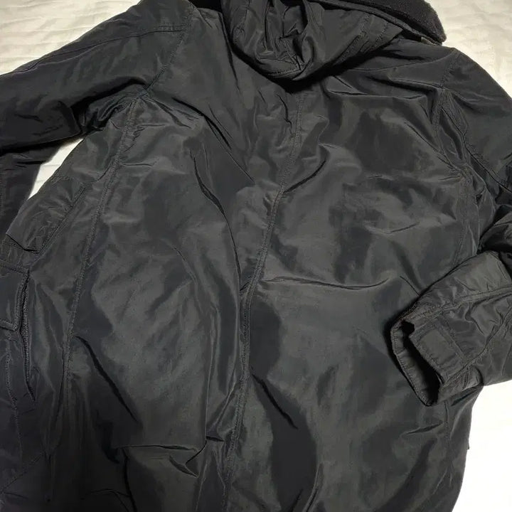 [BUNJANG] Stone Island Navy Hooded Jacket / 스톤아일랜드자켓