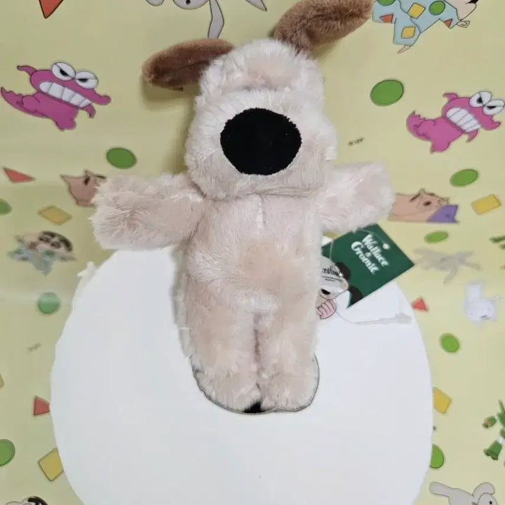 [BUNJANG] Gromit Fluffy Keychain / [정품] 털찐 그로밋 키링