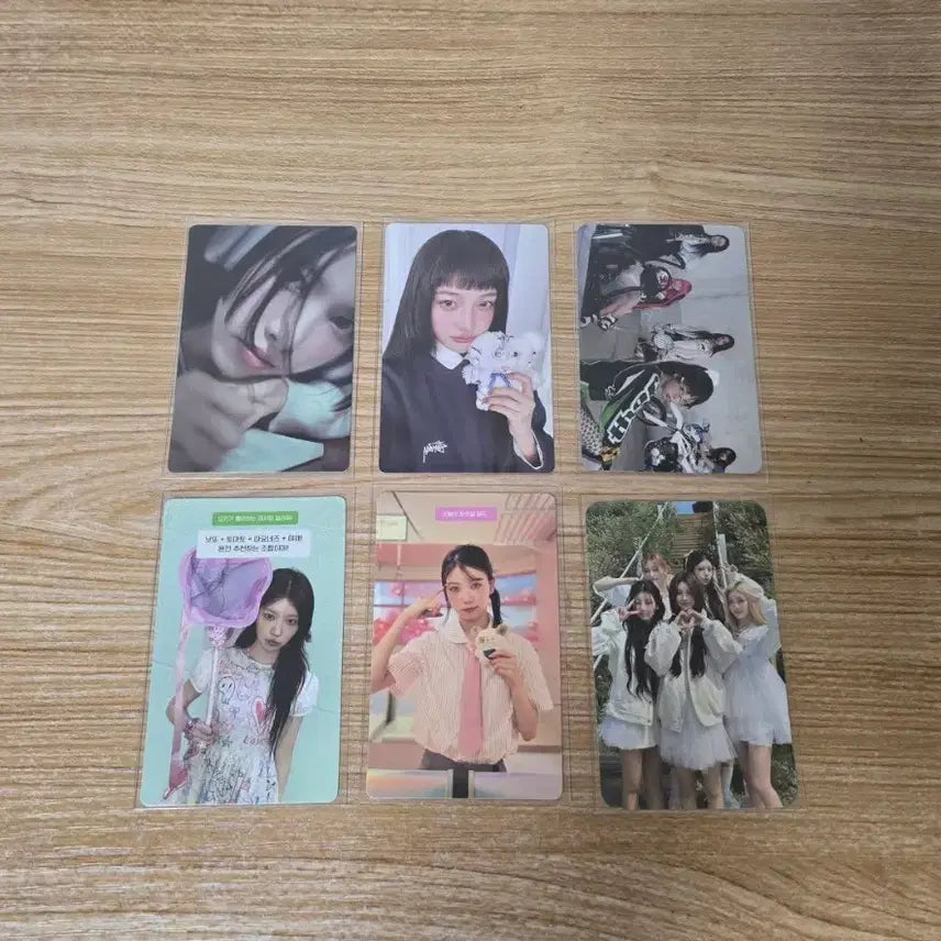 [BUNJANG] ILLIT Group Photocard Bundle Set - Yuna, Minju, Moeka, Wonhee, Iroha / 아일릿 포카 및 비공굿 일괄 양도 윤아 민주 모카 원희 이로하