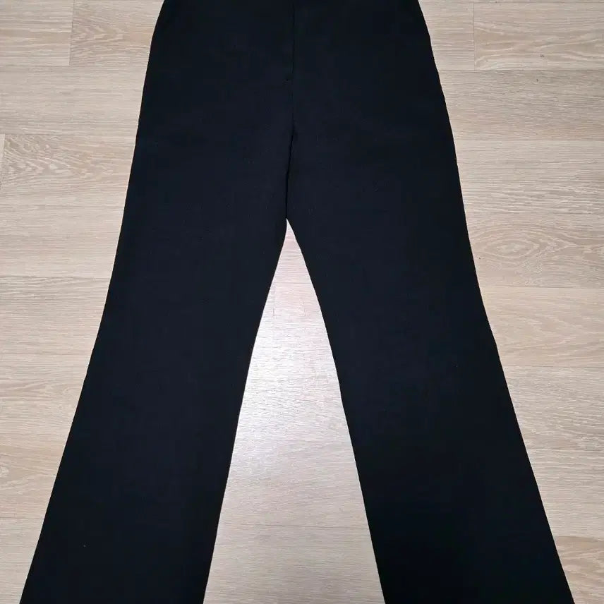 [BUNJANG] BALLON DE Humming Black Bootcut Slacks - Size M (New) / BALLON DE Humming 검정 슬랙스 M(새제품)