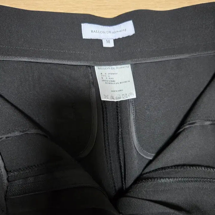[BUNJANG] BALLON DE Humming Black Bootcut Slacks - Size M (New) / BALLON DE Humming 검정 슬랙스 M(새제품)