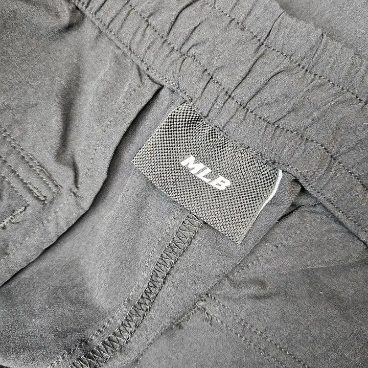 [BUNJANG] MLB NY Black Cargo Wide Pants L / 엠엘비 NY 블랙 카고 와이드 팬츠 L
