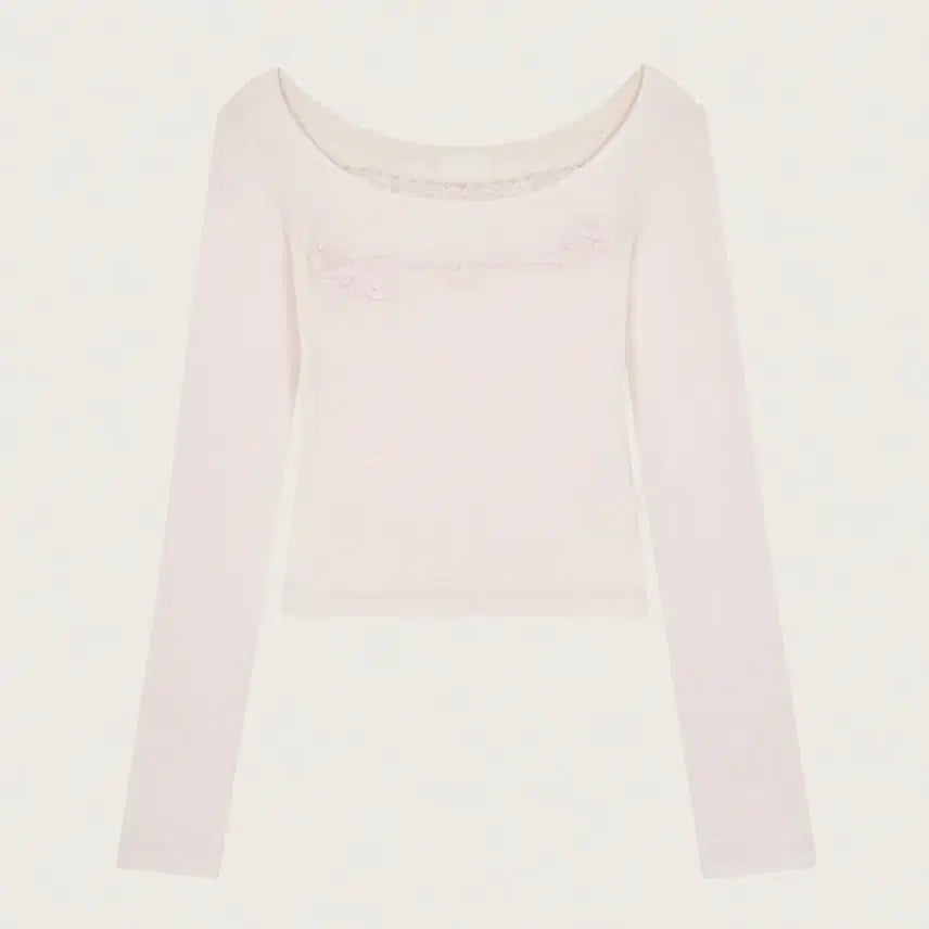 [BUNJANG] Clecier Love in Rose Top / 클리시어 Love in Rose Top, Pink 핑크