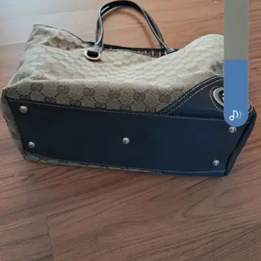 [BUNJANG] Gucci GG Logo Canvas Tote/Shoulder Bag / 구찌 GG 로고 캔버스 토트/숄더백