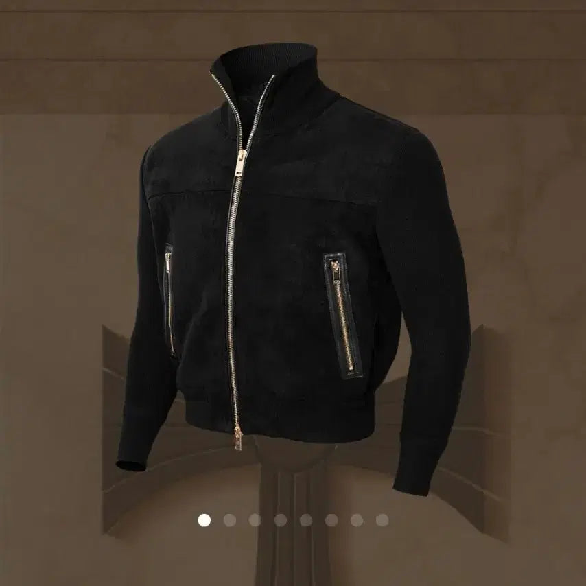 [BUNJANG] Lapinato 52 Cashmere Suede Black Jacket / 라피나토52 캐시미어 스웨이드 블랙 자켓