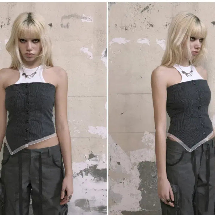 [BUNJANG] Bohem Bustier Tube Top / 보헴서 뷔스티에 튜브탑